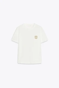 T-SHIRT À FERMOIR