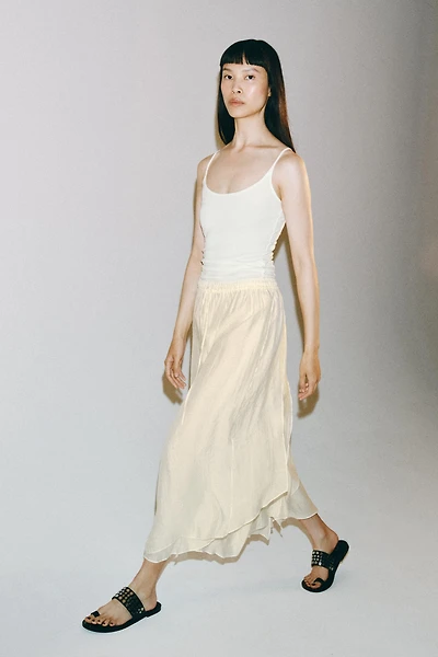 ZW COLLECTION FLOWY MIDI SKIRT