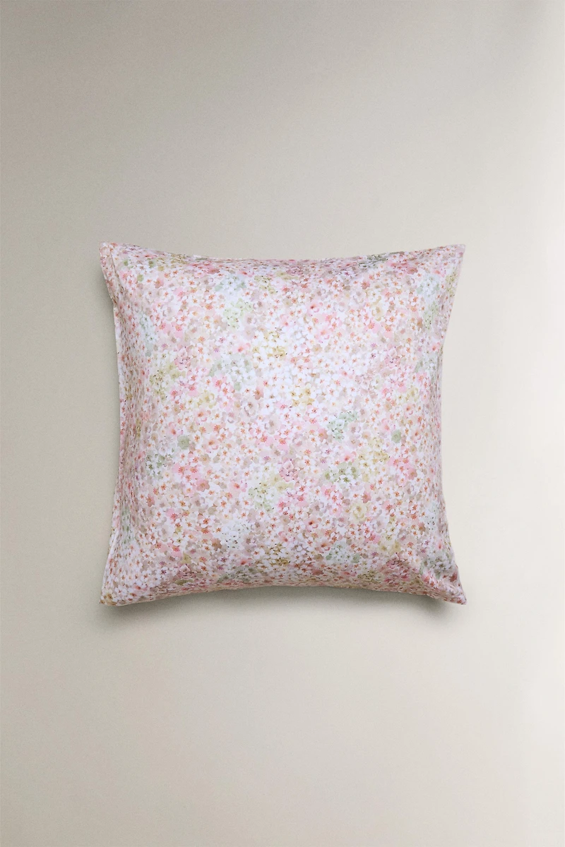 TAIE D’OREILLER IMPRIMÉ FLORAL