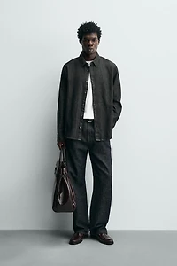 RELAXED FIT DENIM SHIRT