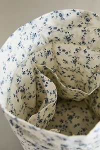 SAC BOURSE BÉBÉ FLEUR BLEUE