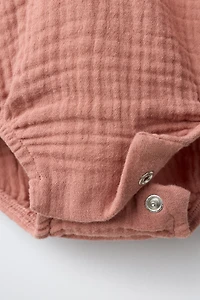 BODY CROISÉ TEXTURE DENTELLE