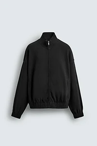 INTERLOCK ZIP SWEATSHIRT