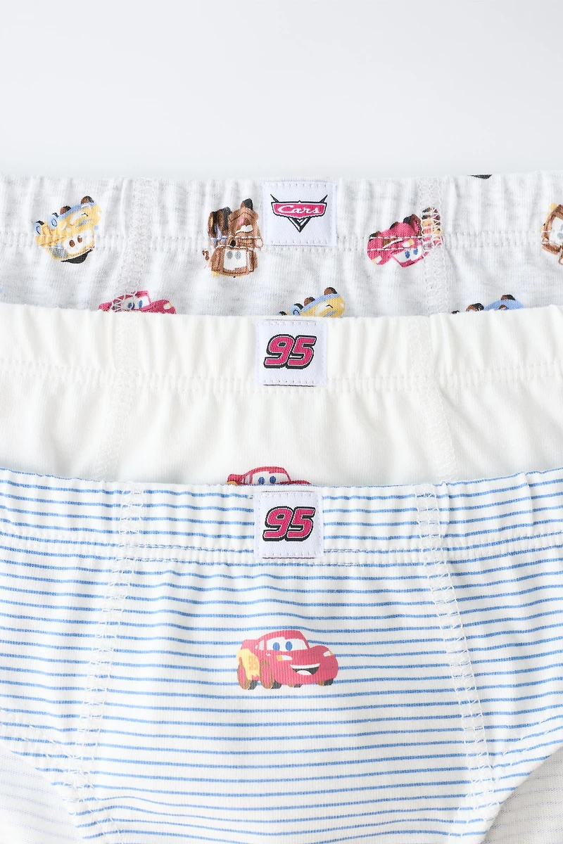 1 1/2-6 YEARS/ THREE-PACK CARS © DISNEY BRIEFS