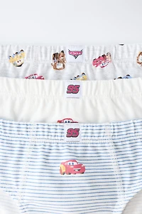 1 1/2-6 YEARS/ THREE-PACK CARS © DISNEY BRIEFS