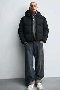 VESTE REMBOURRÉE À CAPUCHE