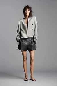 LIMITED EDITION ZW COLLECTION CROPPED BLAZER