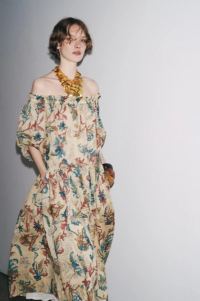 ZW COLLECTION RAMIE PRINT DRESS