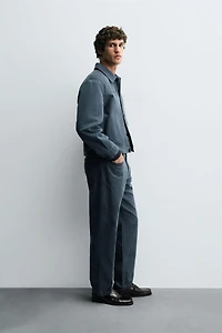 PANTALON STRAIGHT FIT DÉLAV