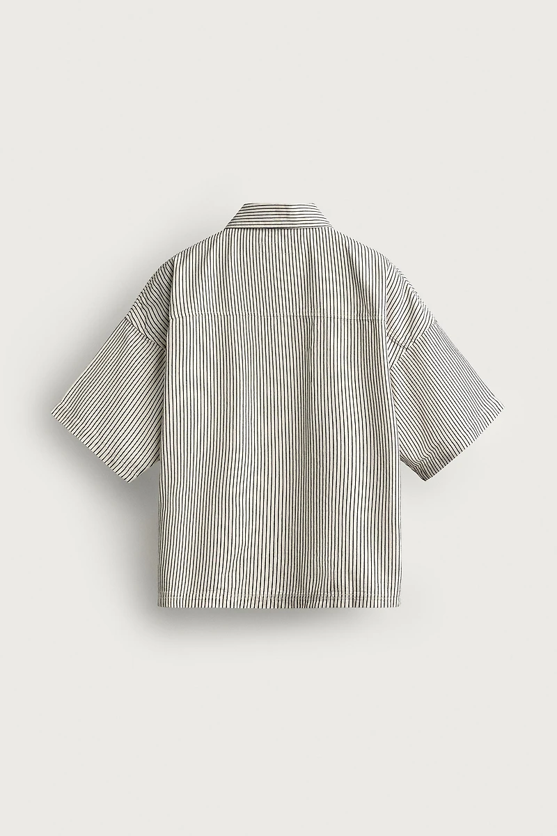 ZIP POLO SHIRT WITH POCKETS
