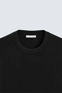 RELAXED FIT KNIT T-SHIRT
