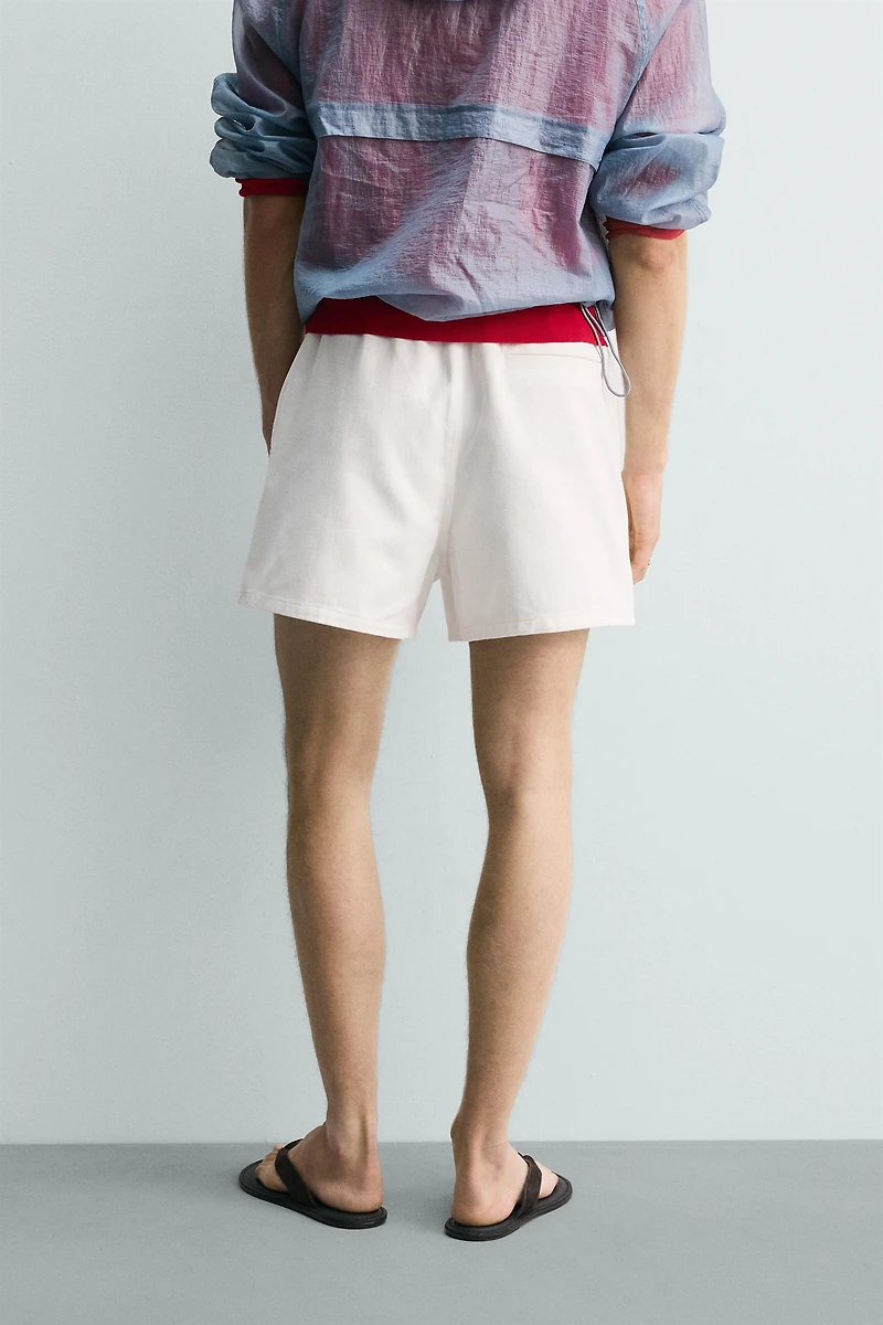 SHORT RELAXED FIT STRUCTURÉ
