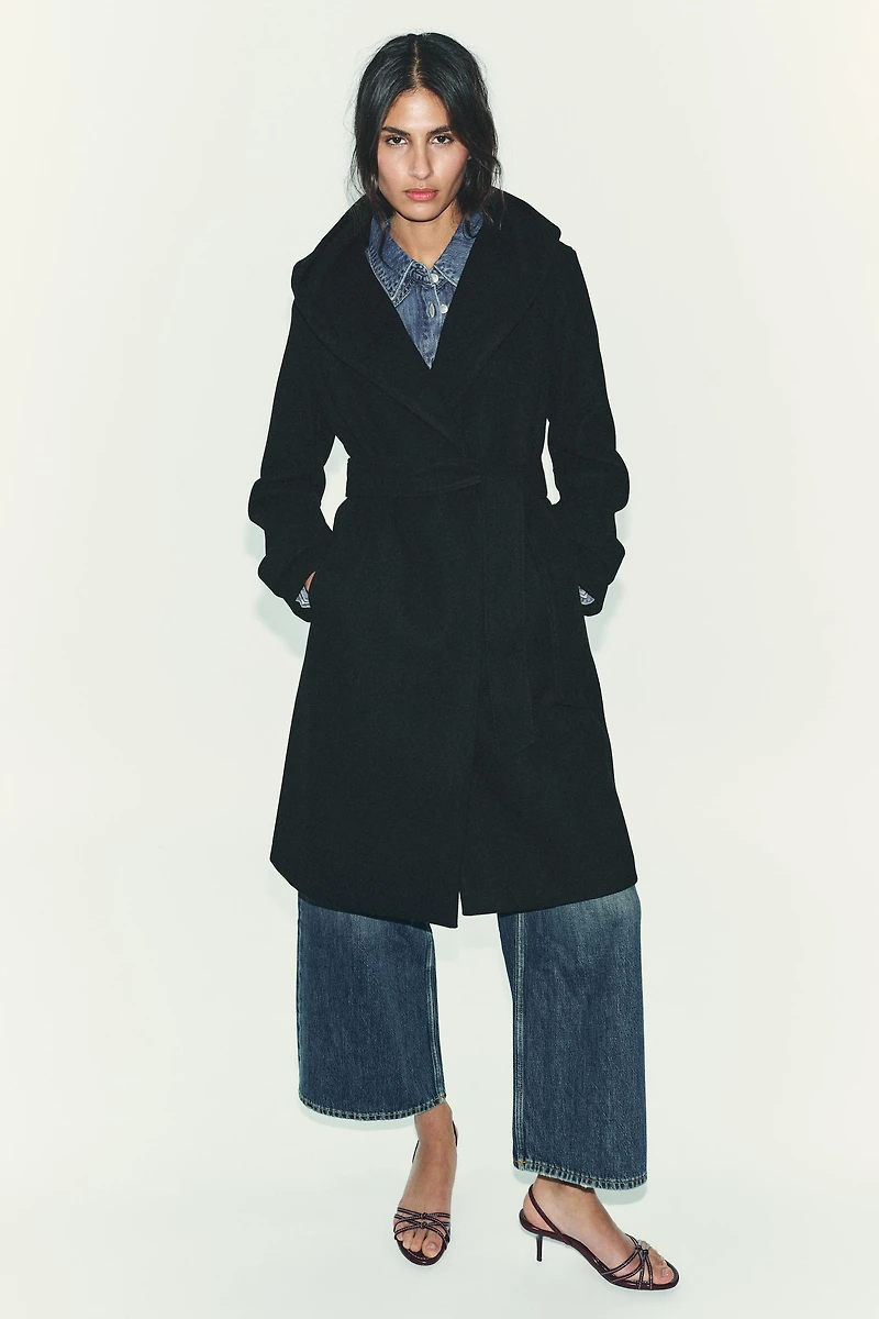 SOFT HOODIE COAT
