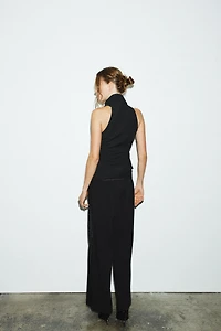 STITCHED KNOT TOP