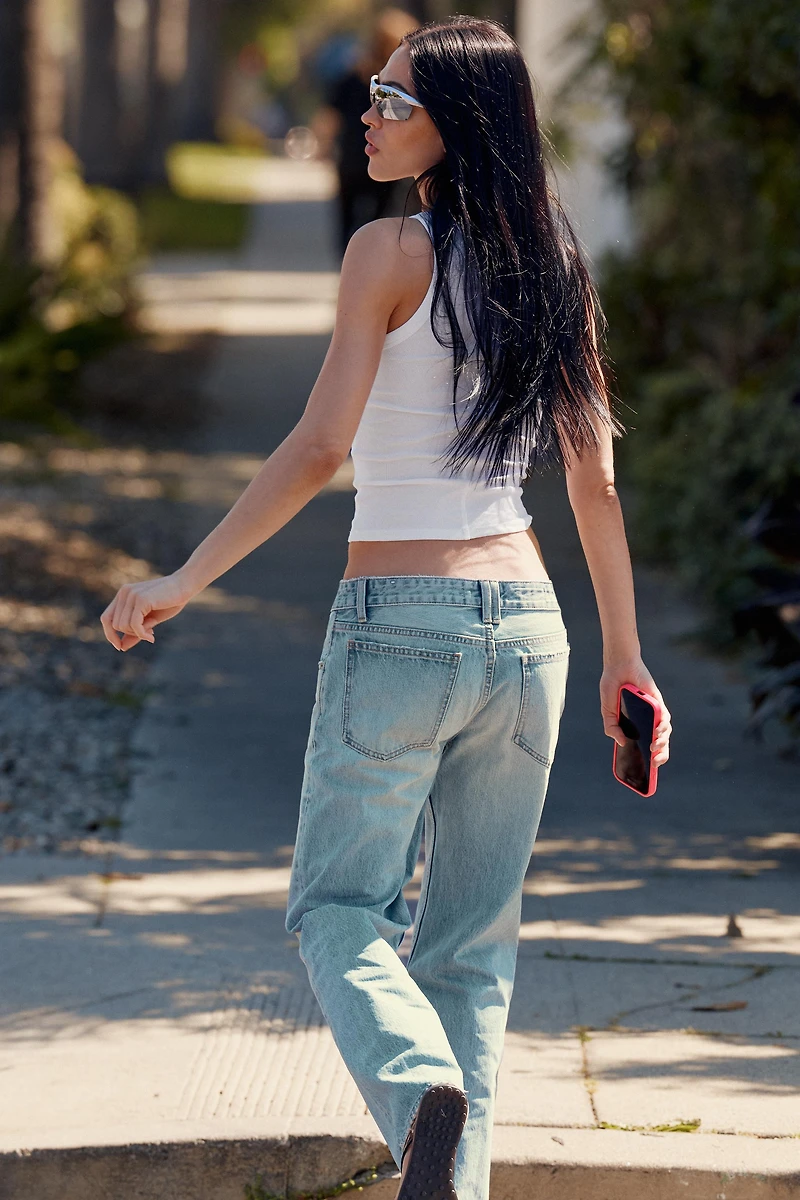TRF LOW RISE STRAIGHT JEANS