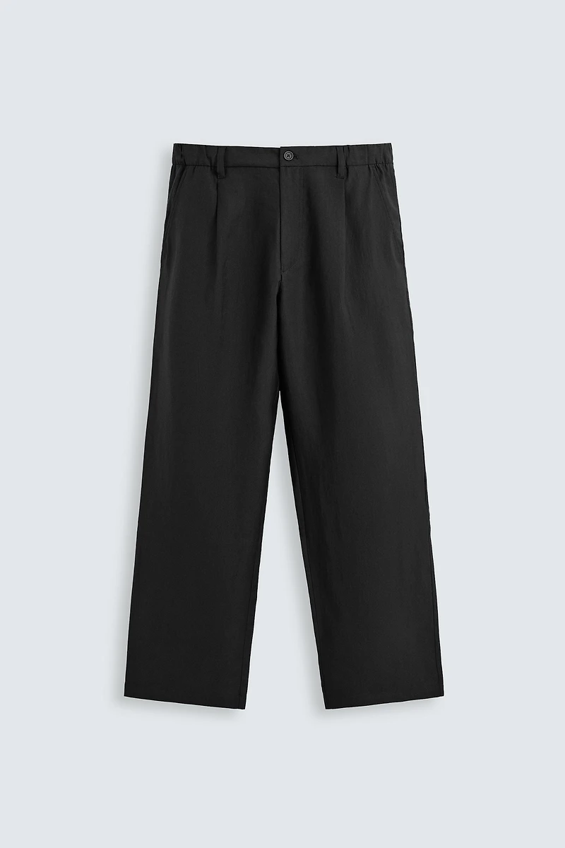 RELAXED FIT FLOWY PANTS
