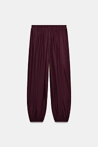 LINEN BALLOON PANTS