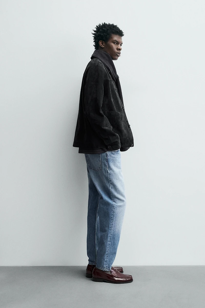 SUEDE LEATHER JACKET