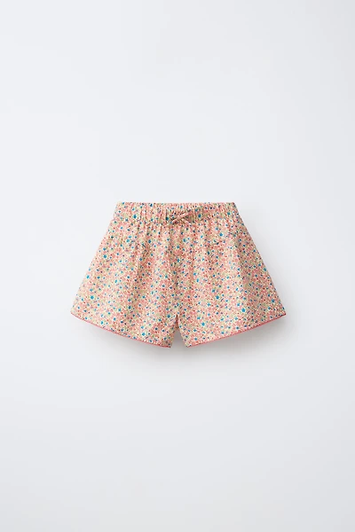 FLORAL PRINT SHORTS