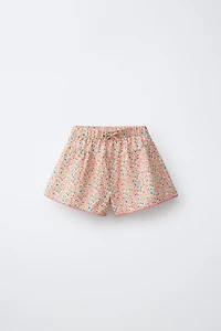 FLORAL PRINT SHORTS