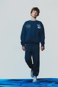 TEXT JOGGING SWEATSHIRT