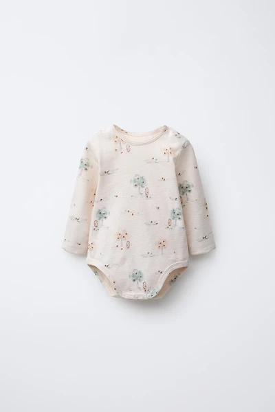 BODY IMPRIMÉ FORÊT