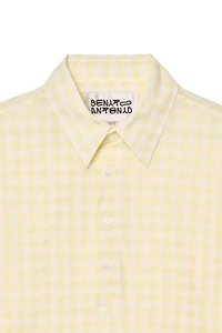 PLAID JACQUARD POLO SHIRT