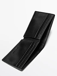 Nappa leather landscape wallet