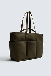 SAC SHOPPER AVEC DÉTAILS EN CUIR AARON LEVINE X ZARA