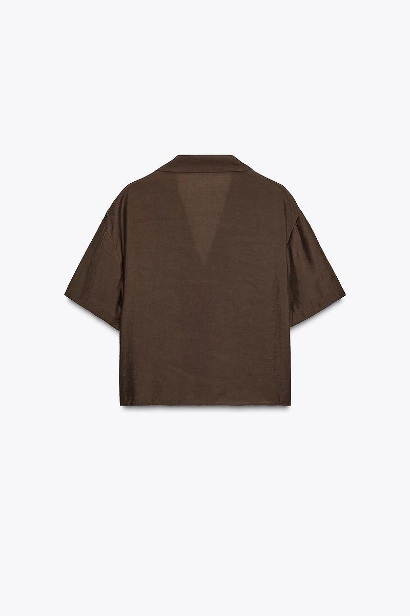 CHEMISE FLUIDE POCHE