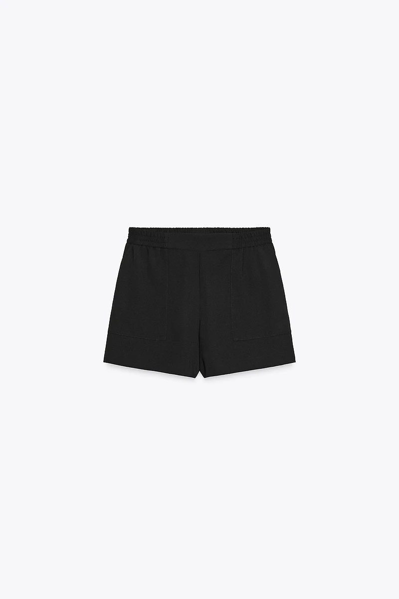 ELASTIC WAIST SHORTS