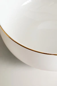 RIMMED BONE CHINA BOWL