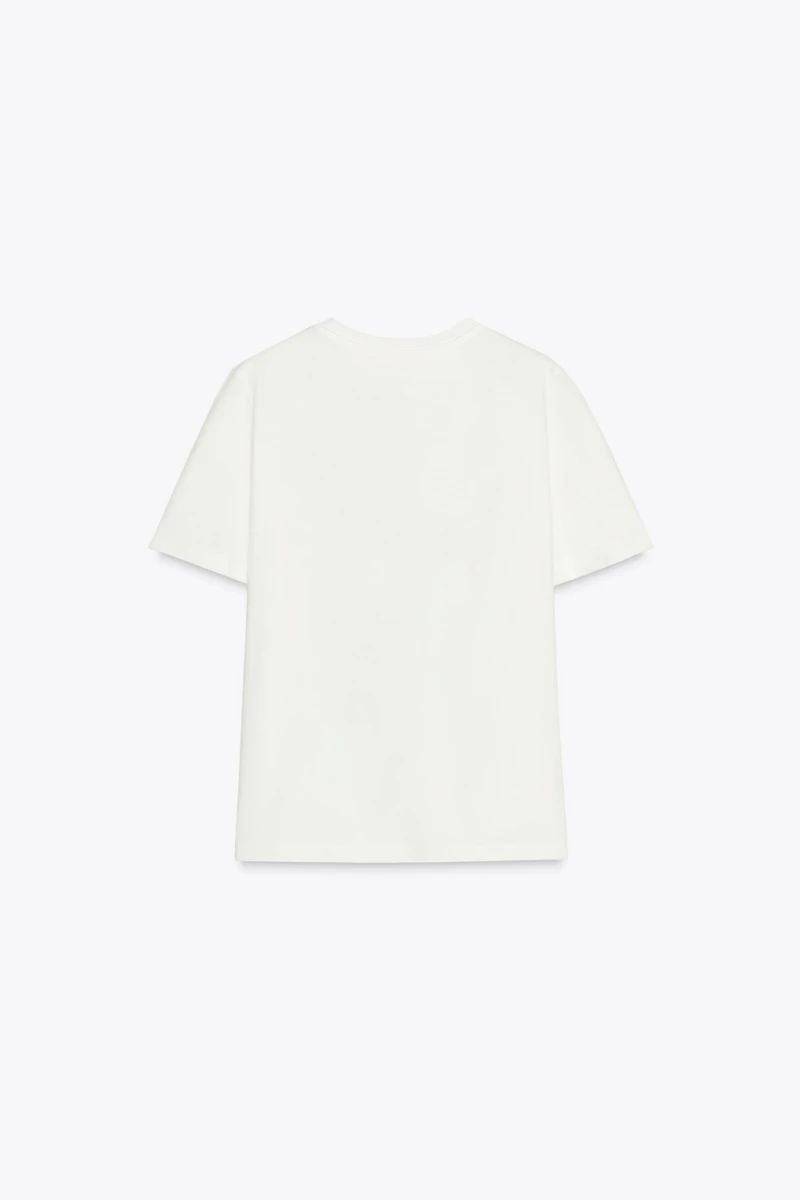 T-SHIRT À FERMOIR