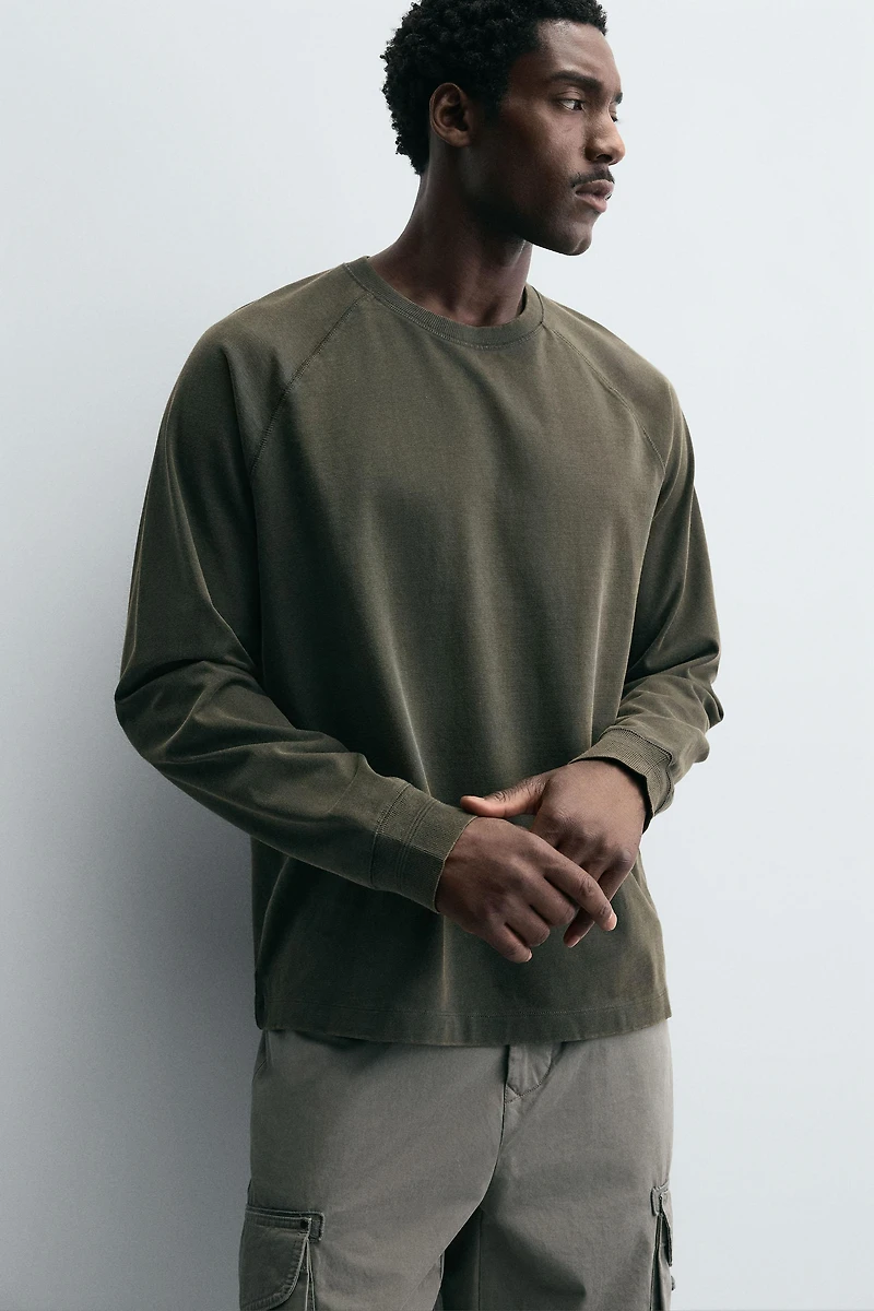 RELAXED FIT WASHED T-SHIRT