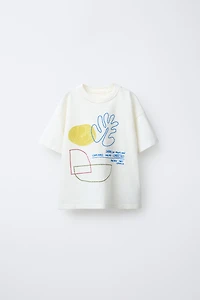 GEOMETRIC PRINT T-SHIRT