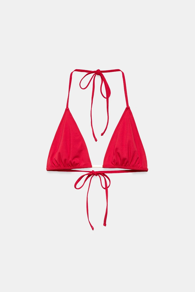 TOP BIKINI UNI PIÈCE MÉTALLIQUE