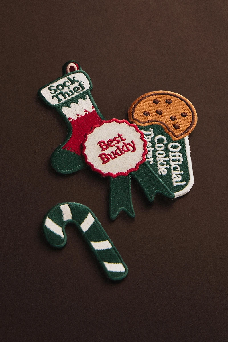 PATCHS THERMOCOLLANTS NOËL (LOT DE 4)