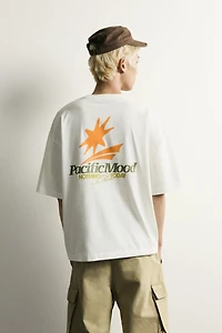 RELAXED FIT COMBINATION GRAPHIC T-SHIRT