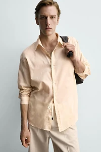 CHEMISE SEMI-TRANSPARENTE COUPE DÉCONTRACTÉE