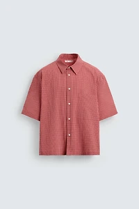 CHECKERED RELAXED FIT SHIRT