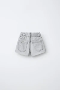 RIPPED DENIM SHORTS