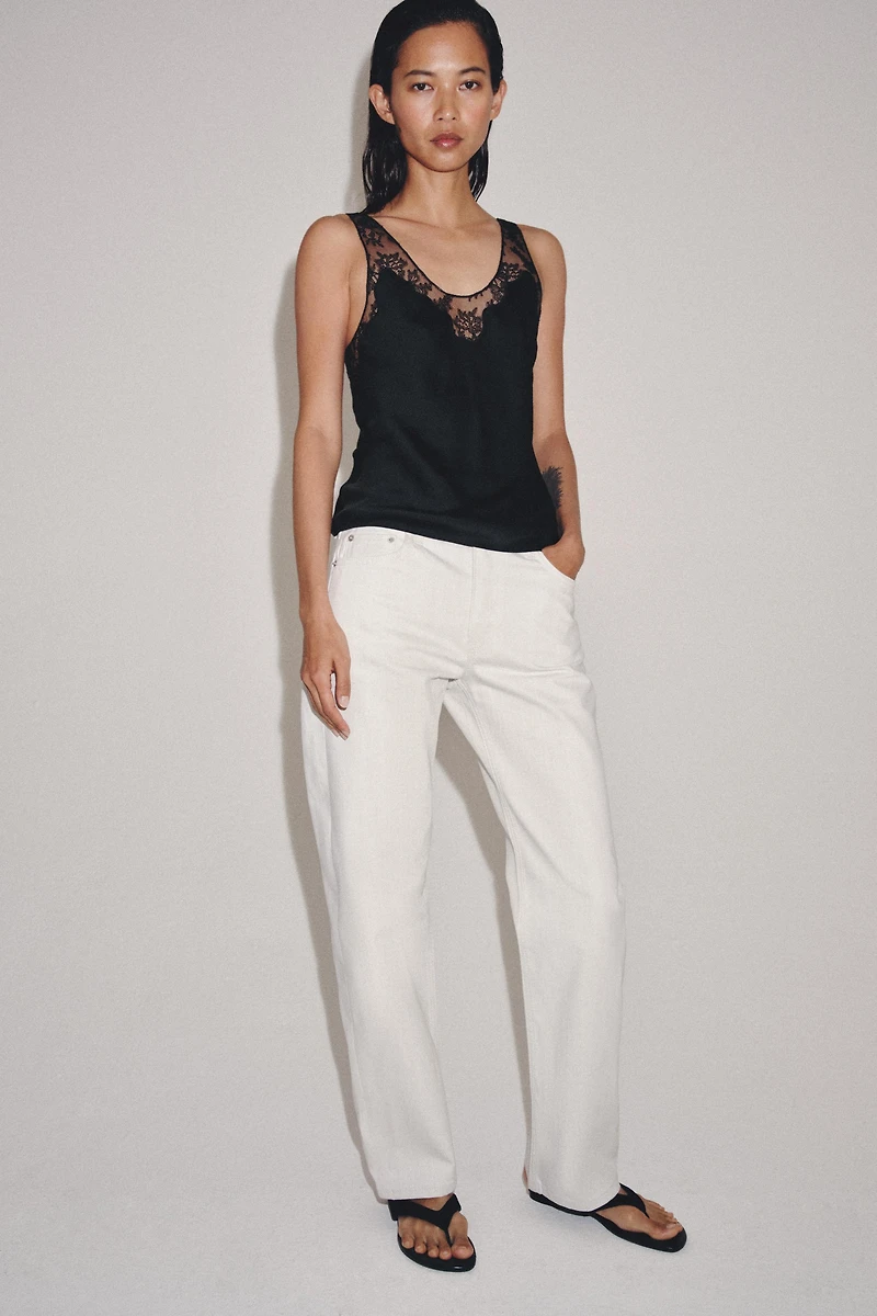 ZW COLLECTION LACE CAMISOLE TOP