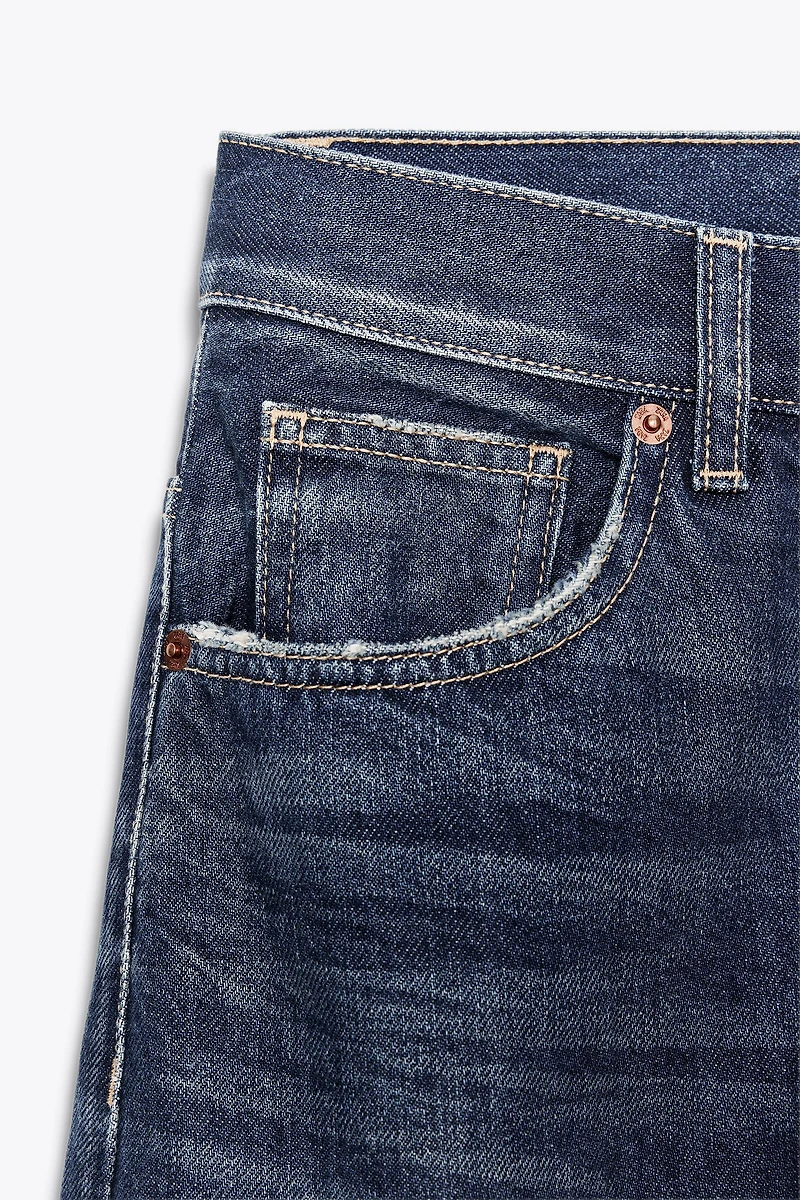 JEAN TRF DROIT LARGE TAILLE HAUTE
