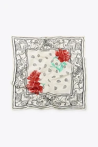 PRINTED COTTON BANDANA