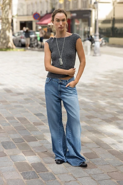 RIB KNIT TOP