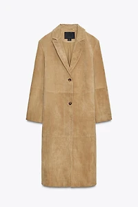 ZW COLLECTION LIMITED EDITION SUEDE COAT