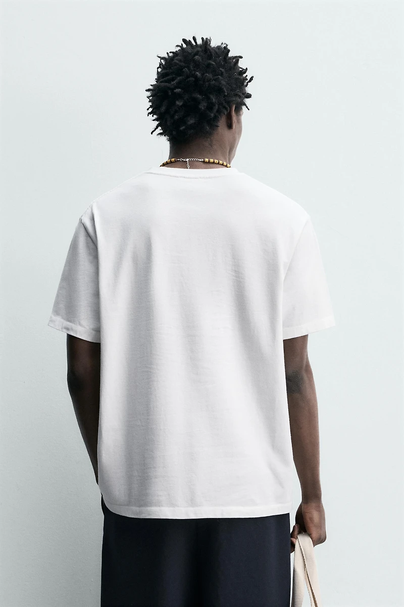 T-SHIRT POCHE BRODERIES NAUTIQUES