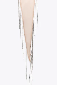 FOULARD FANTAISIE FRANGES