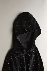 CHILDREN'S HALLOWEEN WITCH CAPE COSTUME
