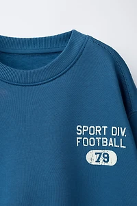SWEAT DE JOGGING À INSCRIPTION